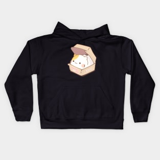 Muffin cat mochi delivery Kids Hoodie